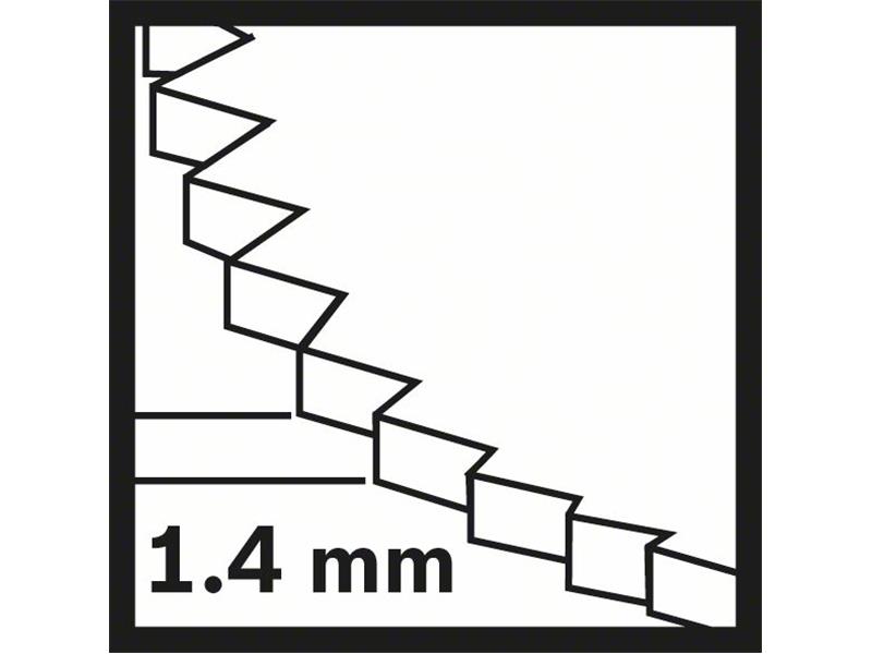 BIM segmentni žagin list Bosch ACZ 85 EB,Wood and Metal, Kolenčast, 85mm, 2608661636