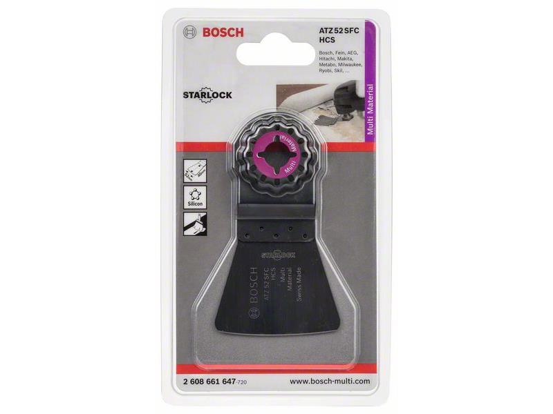 HCS Fleksibilno strgalo Bosch ATZ 52 SFC, Dimenzije: 52x38mm, 2608661647