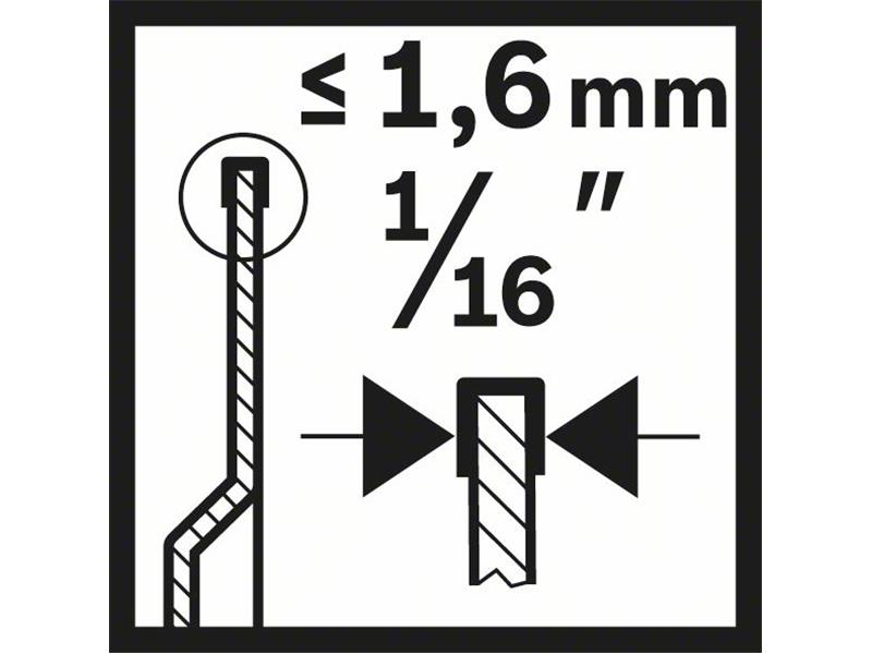 Segmentni žagin list za ozek rez Bosch Carbide-RIFF ACZ 70 RT5, 70mm, 2608661692