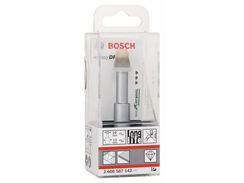 Diamantni svedri za suho vrtanje Bosch Easy Dry Best for Ceramic, Premer 10 x 33 mm, 2608587142