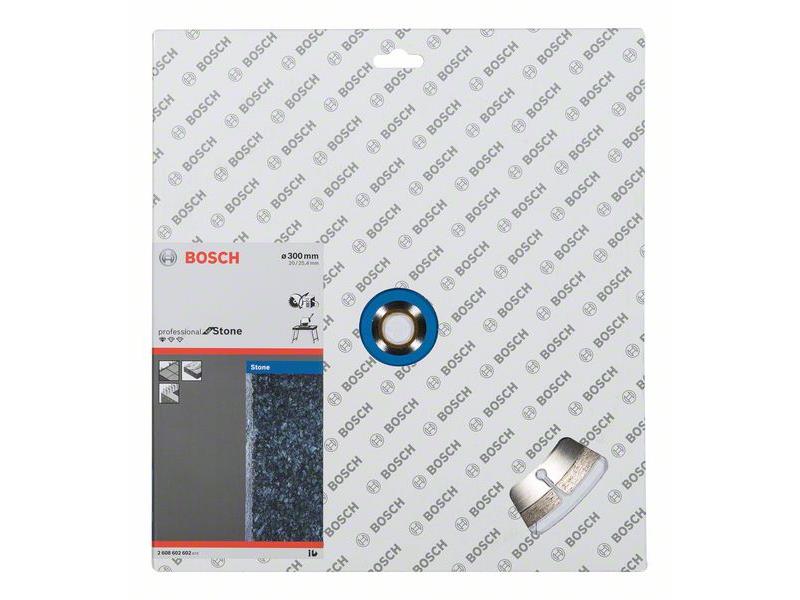 Diamantna rezalna plošča Bosch Standard for Stone, Dimenzije: 300x20/25,40x3,1x10mm, 2608602602