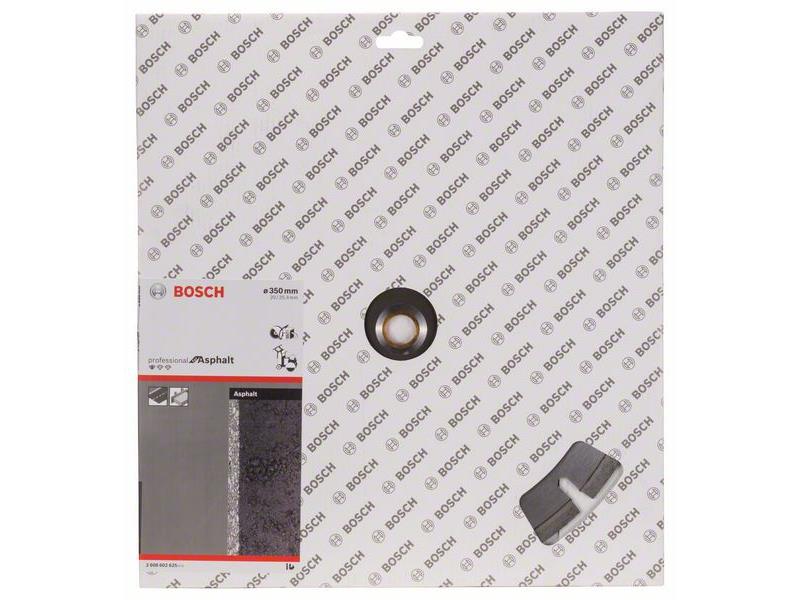 Diamantna rezalna plošča Bosch Standard for Asphalt, Dimenzije: 350x20/25,40x3,2x10mm, 2608602625