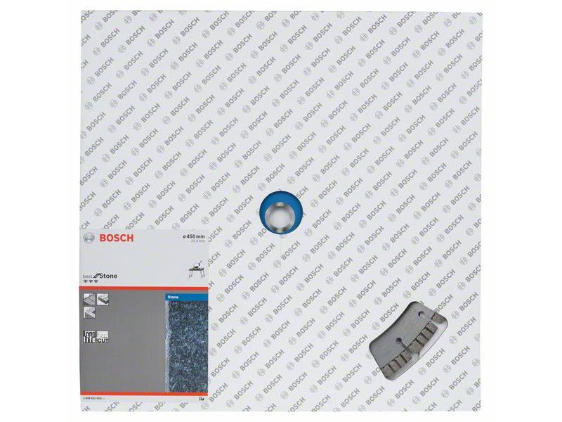 Diamantna rezalna plošča Bosch Best for Stone, Dimenzije: 450x25,40x3,8x12mm, 2608602650