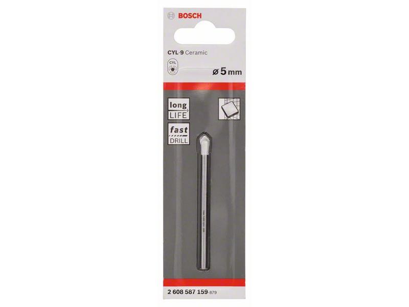 Svedri za ploščice Bosch CYL-9 Ceramic, Dimenzije: 5x70mm, 2608587159