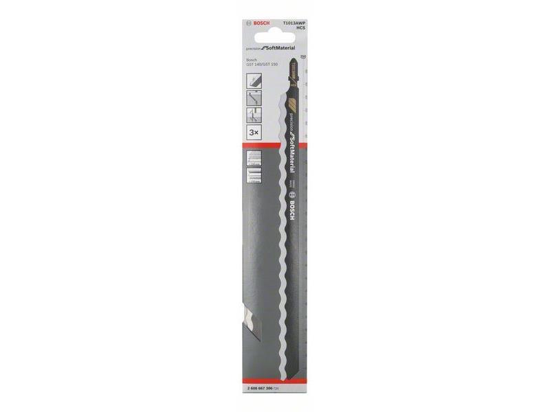 List za vbodno žago Bosch, T 1013 AWP Precision for Soft Material, 250mm, 2608667396