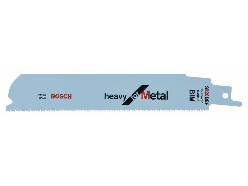 Listi za sabljasto žago Bosch S 926 BEF, kovina, Pakiranje: 25 kos, 2608653067