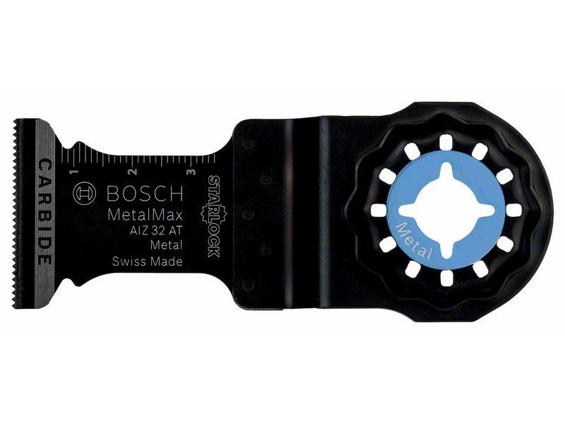 MetalMax,potopni žagin list Bosch z zobmi HM,AIZ 32AT, Dimenzije: 40x32mm, 2608662018