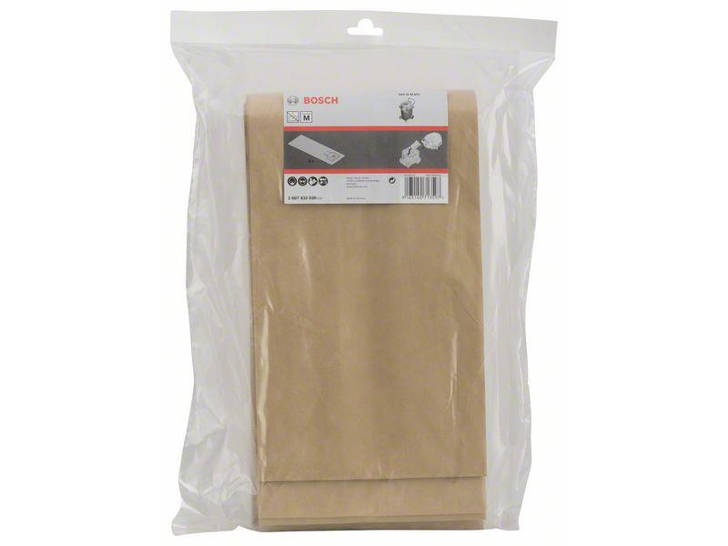 Papirnata filtrska vrečka Bosch, Pakiranje: 5kos, za GAS 55 M AFC Professional, 2607432036