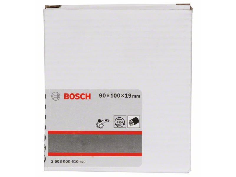 Ekspanzijski valj  Bosch, Dimenzije: 90 mm, 100 mm, 19 mm, 4800 maks./min, 2608000610