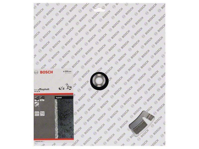 Diamantna rezalna plošča Bosch Best for Asphalt, Dimenzije: 350x20/25,40x3,2x12mm, 2608603641