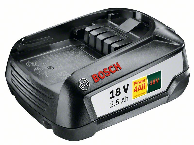 Baterija Bosch PBA 18V/2.5Ah/Li-Ion, Power 4All, 1600A005B0