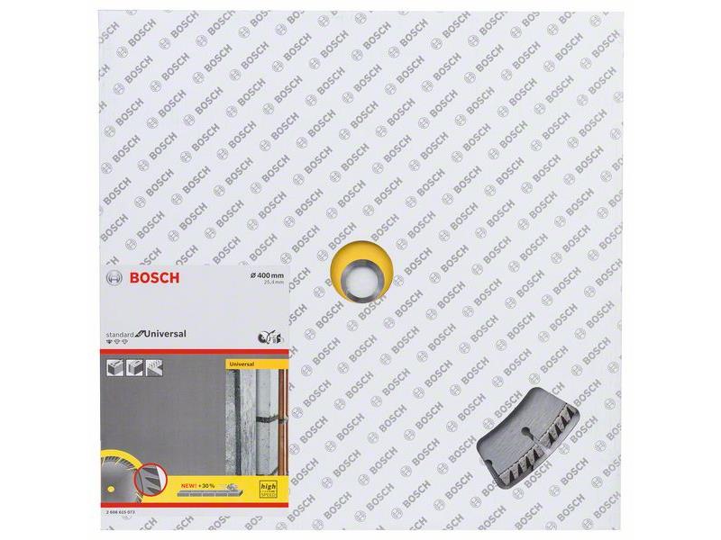Diamantna rezalna plošča Bosch Standard for Universal, Dimenzije: 400x20x3.2x10mm, 2608615073