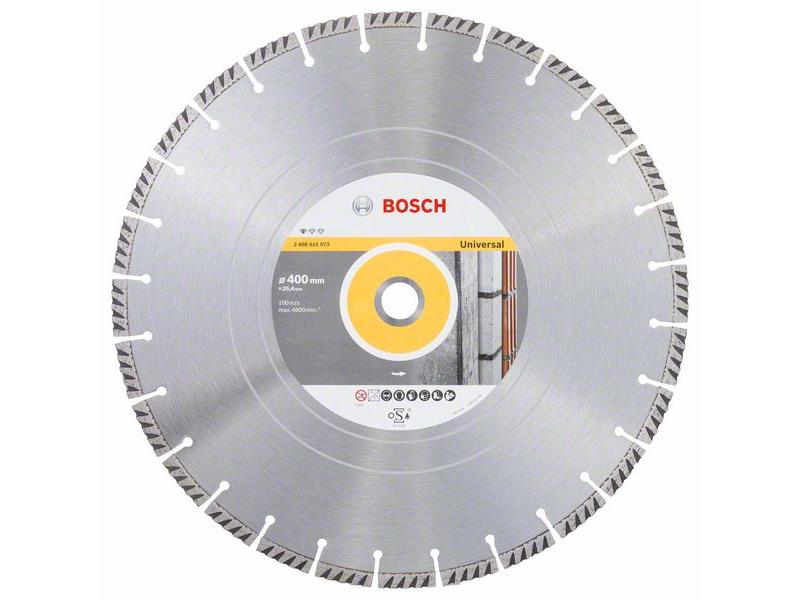 Diamantna rezalna plošča Bosch Standard for Universal, Dimenzije: 400x20x3.2x10mm, 2608615073