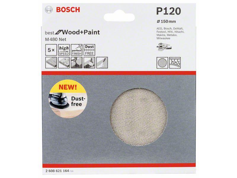 Brusilni list Bosch, 150mm, 120, 2608621164