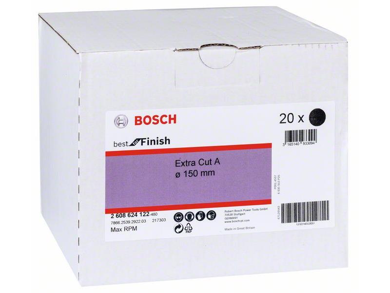Flis Bosch, groba zrnatost Coarse A, plošča 150mm, 2608624122