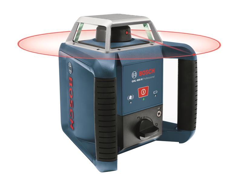Rotacijski laser Bosch GRL 400H, 400M,± 8 % (± 5°), 2 kg, 0601061800