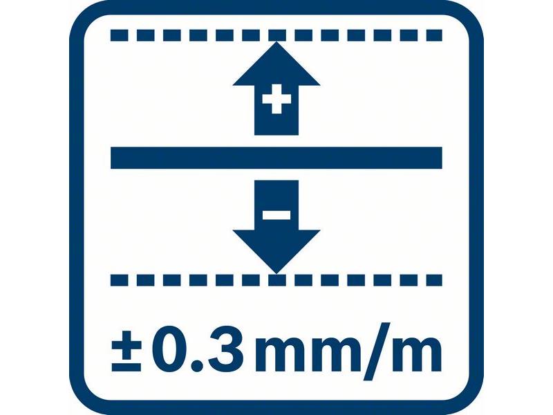 Kombinirani laser Bosch GCL 2-15, 15 M, ± 0,3 mm/m, ± 4°, 0601066E00