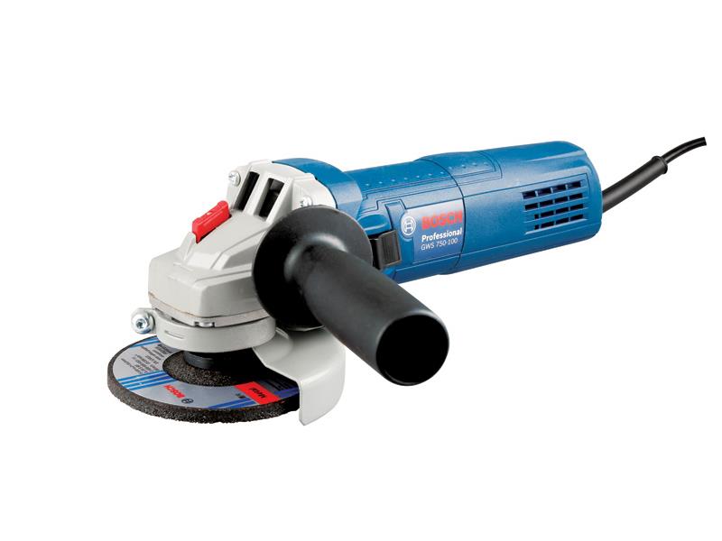 Kotni brusilnik Bosch GWS 750 S, 750 W, 2.800 – 11.000 min-1, 115 mm, 0601394120