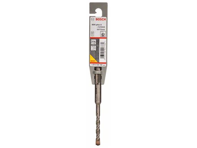 Udarni svedri Bosch SDS-plus-5, Dimenzije:  6,5 x 50 x 115 mm, Posamično pakiranje
