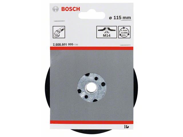 Podporni krožnik Bosch, 115mm, 13.300vrt/min, 2608601005