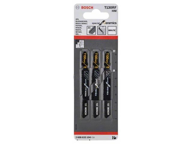 List za vbodno žago Bosch T 130 RF Special for Ceramics, 83mm, 2608633104