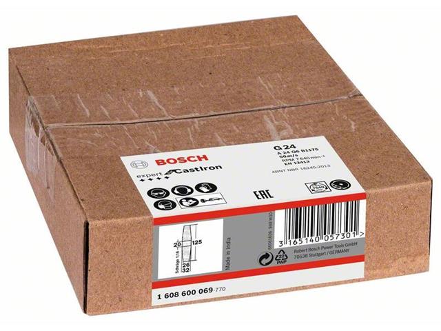 Brusilni kolut za preme brusilnike  Bosch, 125 mm, Za: GGS 6 S Professional , 1608600069