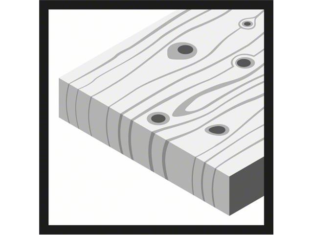 Standardni spiralni svedri za les 4 x 43 x 75 mm, d 4 mm