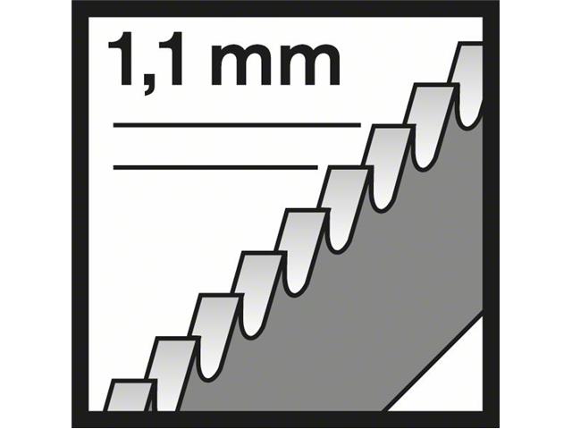 List vbodne žage T 318 AF Bosch, 1-3mm, 2608634241