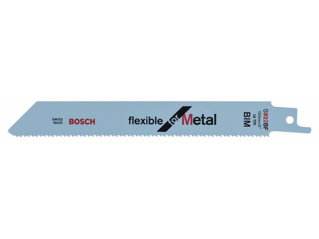 Žagin list za sabljasto žago Bosch S 922 BF, kovina, Pakiranje: 5 kos, 2608656014