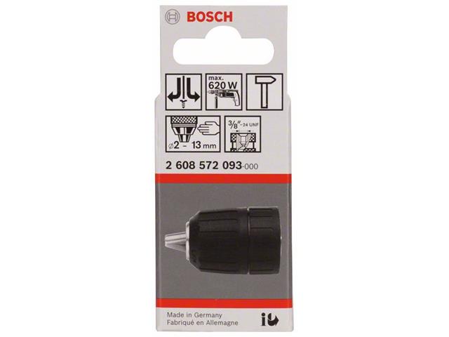 Hitrovpenjalna vrtalna glava Bosch od: 1,5-13 mm, Navoj: 3/8, 2608572093