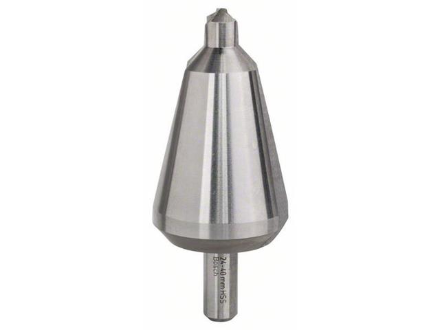 Stožčasti sveder za pločevino, cilindričen 24-40 mm, 89 mm, 10 mm