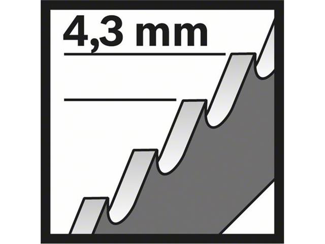 List vbodne žage T 341 HM Special for Fiber and Plaster