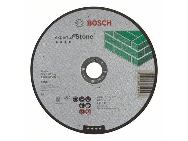 Ravna rezalna plošča Bosch Expert for Stone C 24 R BF, Pakiranje: 25kos, Dimenzije: 180x22,23x3mm, 2608600323