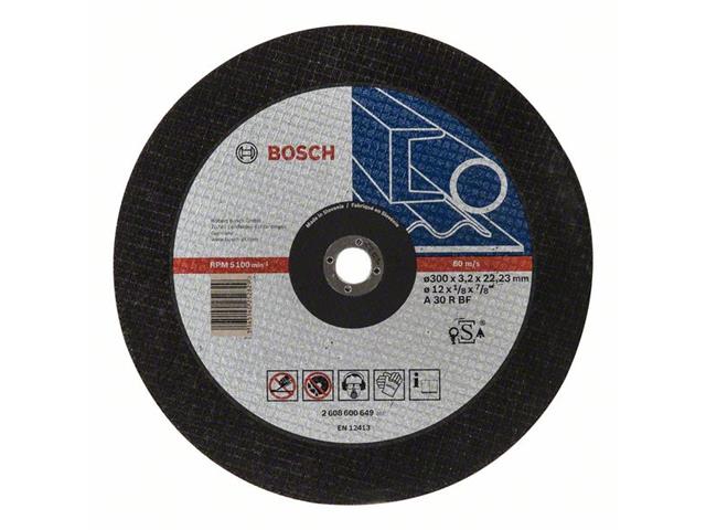 Ravna rezalna plošča Bosch Expert for Metal A 30 R BF, Dimenzije: 300x22.23x3.2mm, 2608600649