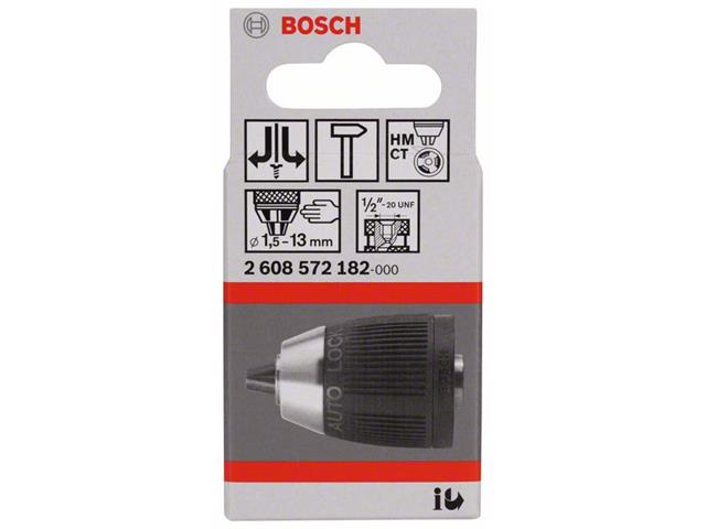 Hitrovpenjalna vrtalna glava Bosch do: 13 mm, Vpenjanje: 1,5-13 mm, Navoj: 1/2