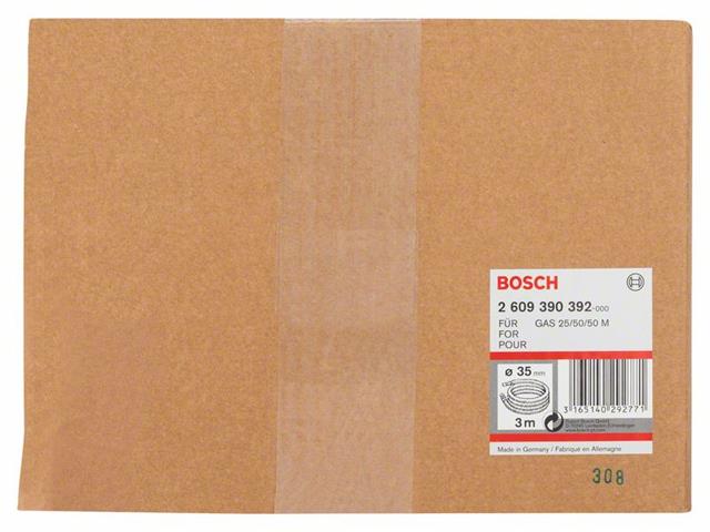 Gibljiva sesalna cev Bosch, Dolžina: 3m, Premer: 35mm, Cev z bajonetnim zaklepom, 2609390392