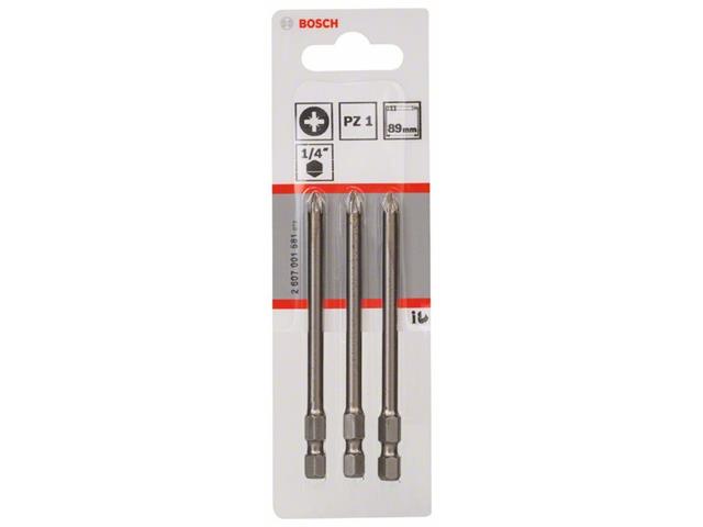 Vijačni nastavek Bosch Extra-Hart PZ 1, Dolžina: 89 mm