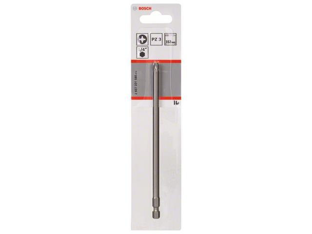 Vijačni nastavek Bosch Extra-Hart, Dimenzije: PZ 3, 152mm, 2607001590