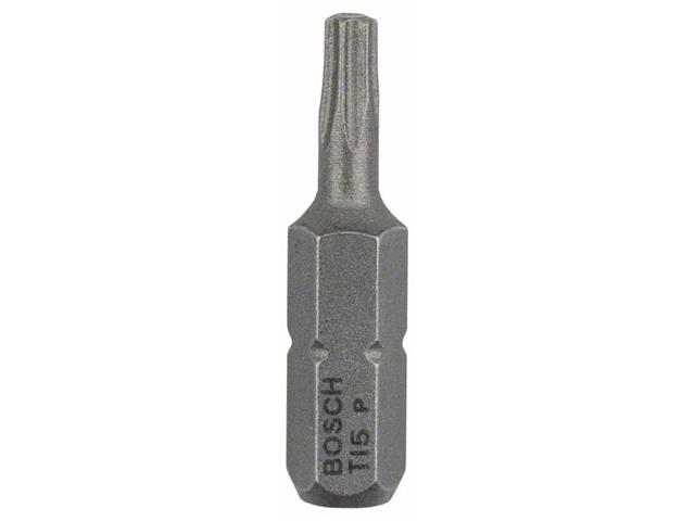 Vijačni nastavek Bosch Torx Extra-Hart, Dimenzije: T15x25mm, 1/4, Pakiranje: 3 kos., 2607001607