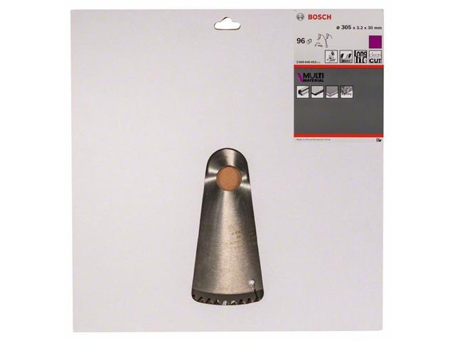 List krožne žage Bosch Multi Material, Dimenzije: 305x30x3,2mm, Zob: 96, 2608640453