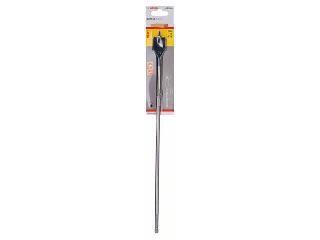 Ploščati rezkalni sveder Bosch Self Cut Speed, šesterorob , Dimenzije: 24 x 400 mm, 2608595412