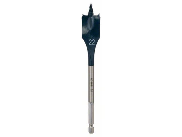 Ploščati rezkalni sveder Bosch Self Cut Speed, šesterorob , Dimenzije: 22 x 152 mm, 2608595492