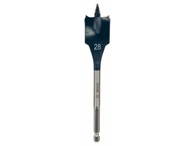 Ploščati rezkalni sveder Bosch Self Cut Speed, šesterorob , Dimenzije: 28 x 152 mm, 2608595496