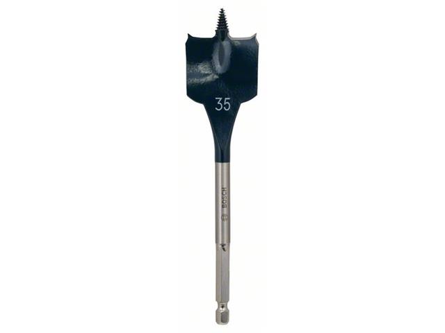 Ploščati rezkalni sveder Bosch Self Cut Speed, šesterorob , Dimenzije: 35 x 152 mm, 2608595499