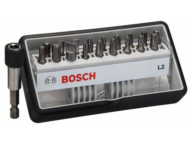 18+1-delni komplet vijačnih nastavkov Robust Line L Extra-Hart 25 mm, 18+1-delni