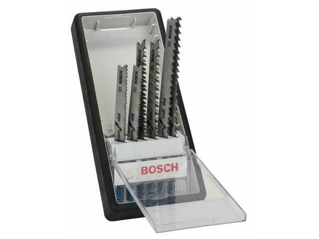 6-delni komplet listov za vbodne žage Robust Line Progressor, T-steblo T 123 X (2x); T 234 X (2x); T 345 XF (2x)