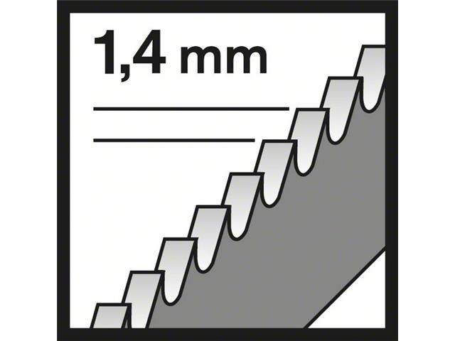 List za vbodno žago T 118 EFS Basic for Inox