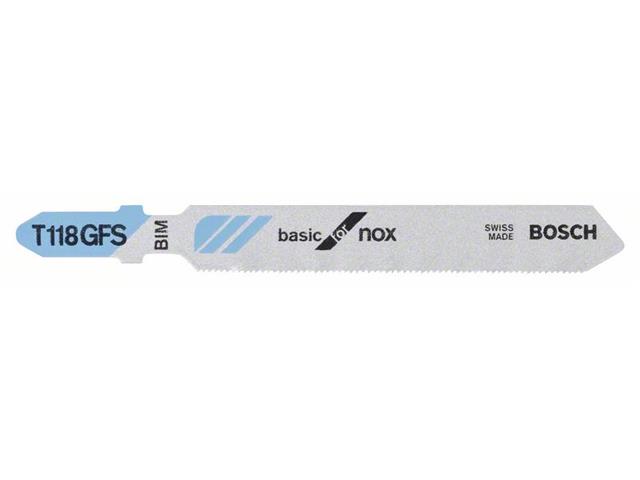 List za vbodno žago T 118 GFS Basic for Inox