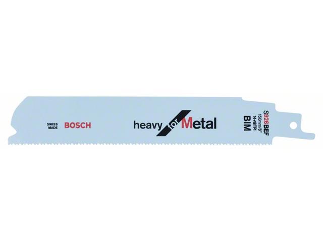 Listi za sabljasto žago Bosch S 926 BEF, kovina, Pakiranje: 5 kos, 2608657394