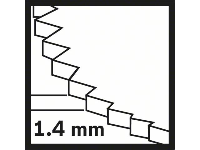 BIM segmentni žagin list Bosch ACZ 85 EB,Wood and Metal, Kolenčast, 85mm, 2608661636